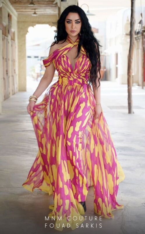 Fuchsia With Yellow