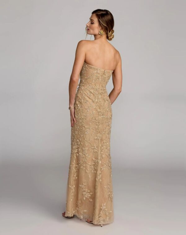 Mac Duggal 21200 Embellished Strapless Lace Dress