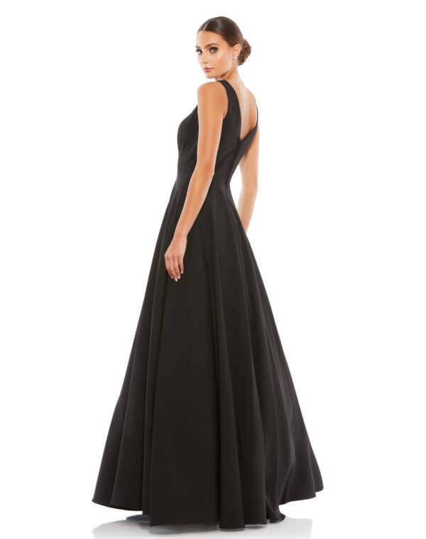 Ieena for Mac Duggal 48924 V-Neck with Pockets Dress