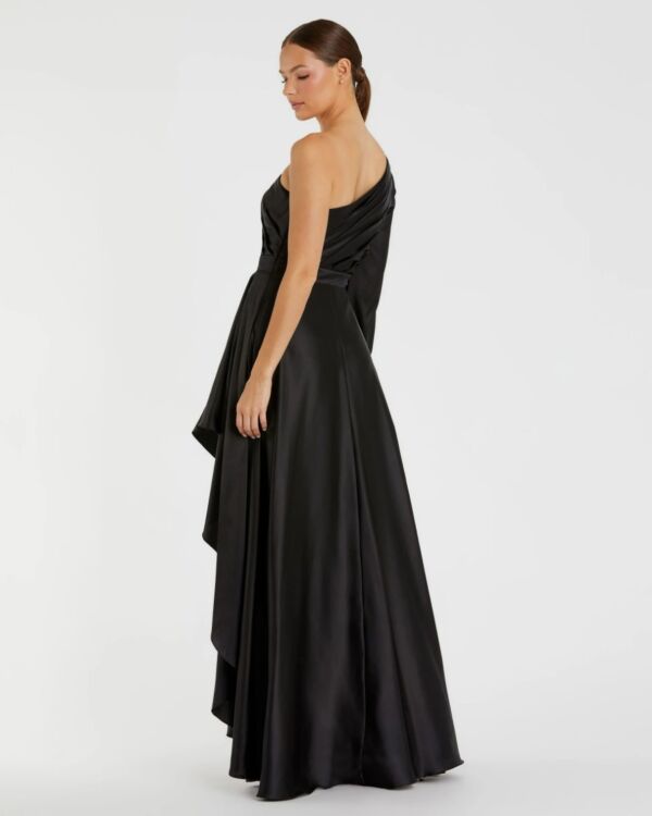 Mac Duggal 49141 Single Sleeve High Low Dress