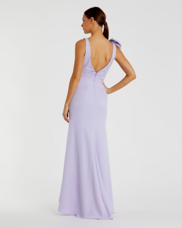 Mac Duggal 49454 Plunging Neckline Sleeveless Dress