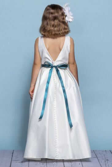 Rosebud Fashions 5139 Plunging Back Dress