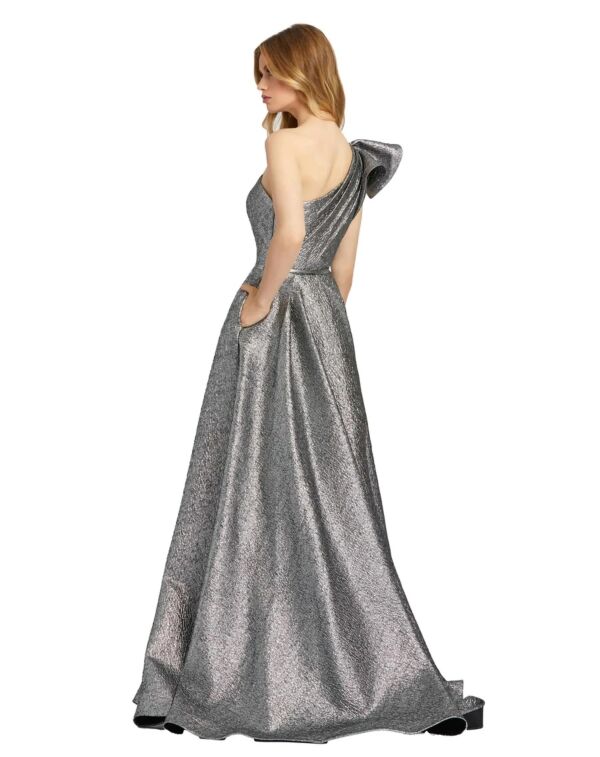 Mac Duggal 67297 Ruffle One Shoulder Dress