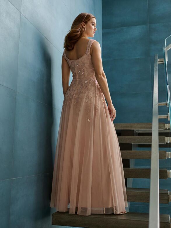 Adrianna Papell 40475 Sweetheart Neck Sleeveless A-Line Dress