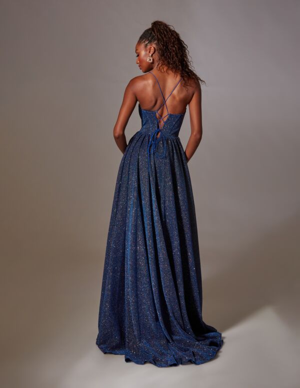 Aerie Couture 201 Corset Bodice Plunging Neckline Dress