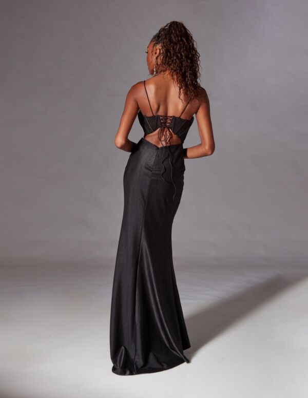 Aerie Couture 269 Slit Skirt Corset Bodice Dress
