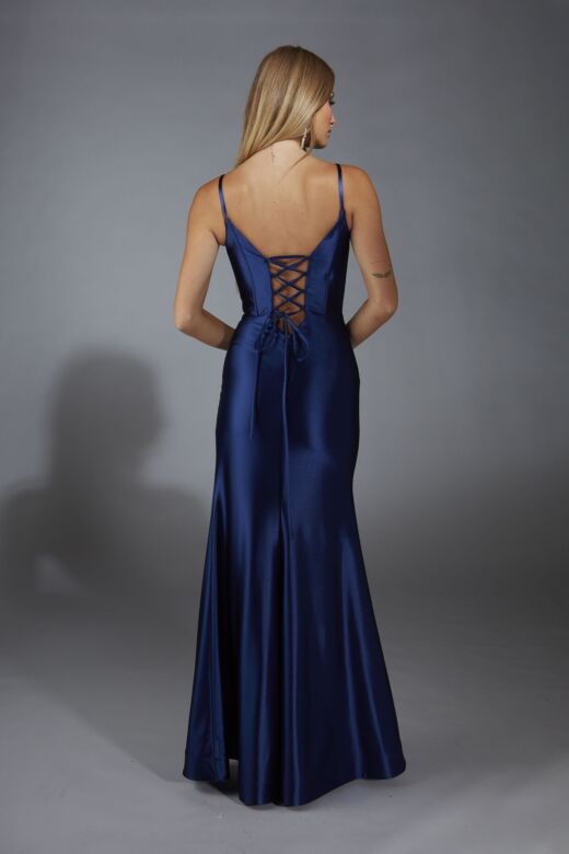Aerie Couture 309 Corset Bodice Straight Neckline Dress