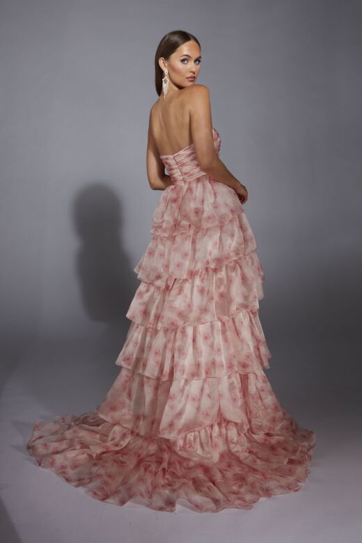 Aerie Couture 340 Knotted Bodice Floral Dress