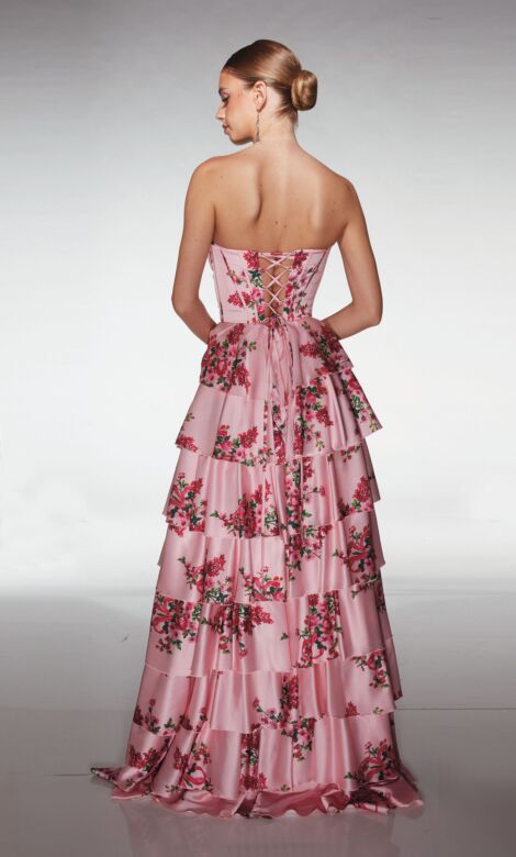 Aerie Couture 391 Slit Skirt Floral Dress