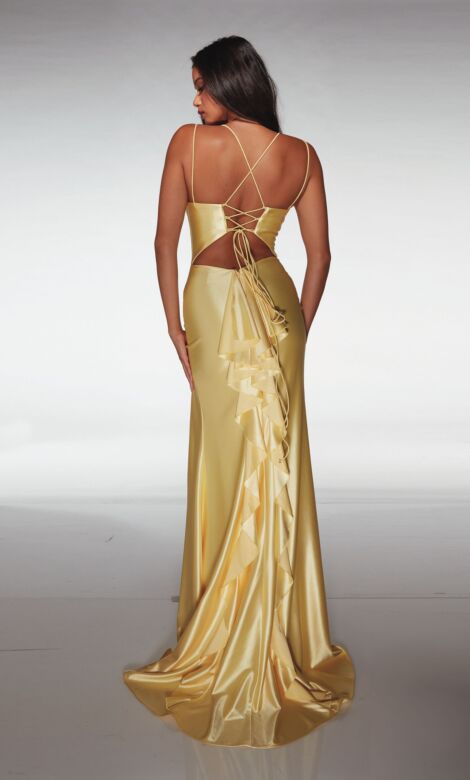 Aerie Couture 399 High Slit Double Strap Dress