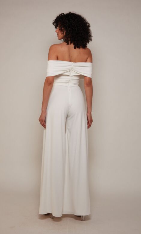Alyce Paris 70051 Off The Shoulder Wedding Jumpsuit