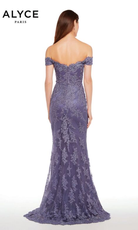 Alyce Paris 27249 Off-The-Shoulder Formal Gown