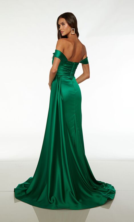 Alyce Paris 61571 Detachable Train Strapless Dress