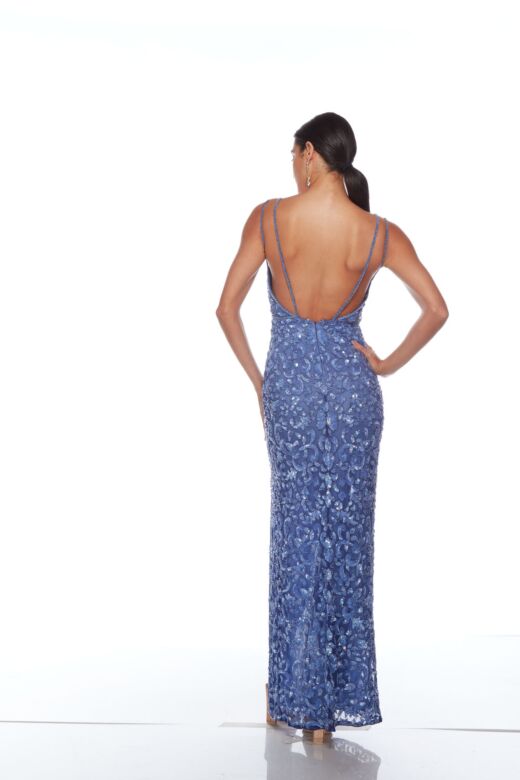 Alyce Paris 88005 Double Strap Open Back Dress