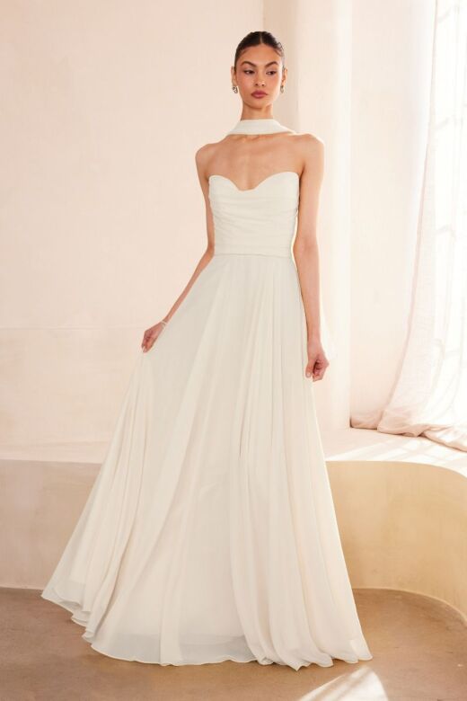Amoris by LaDivine T703W Bridesmaid Dress