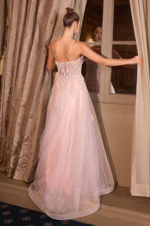 Andrea and Leo A1477 Sweetheart Neck Spaghetti Strap Dress