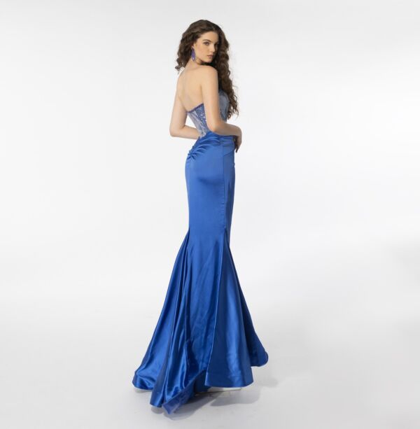 Ava Presley 39282 Sweetheart Neck High Slit Dress