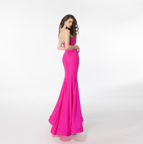 Ava Presley 39290 Sweetheart Neck Ruched Dress
