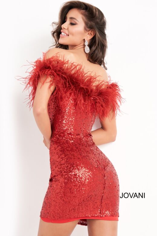 Jovani 06167 Red Dress
