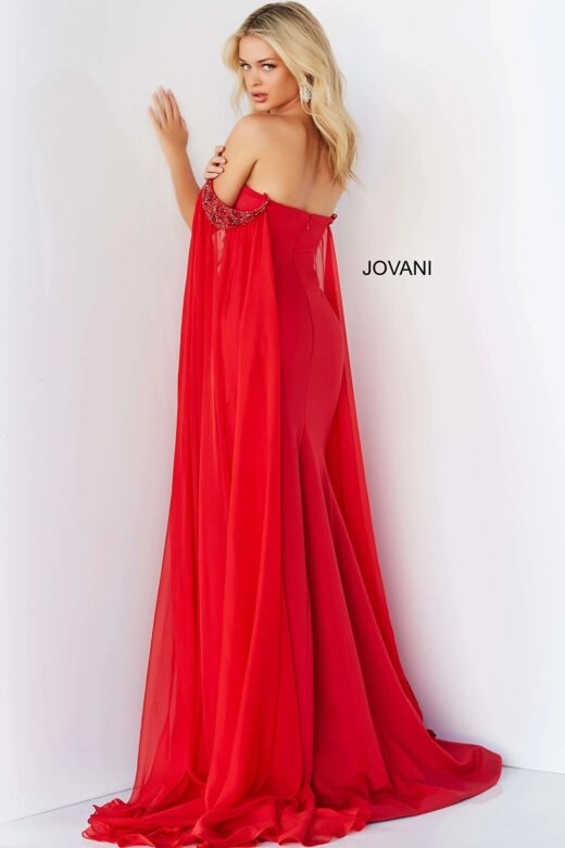 Jovani 07652 Red Dress