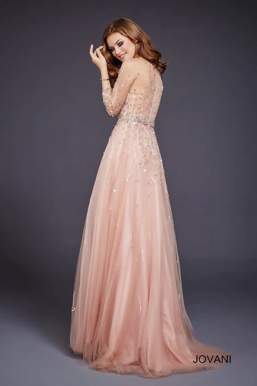 Jovani 29084 Blush Dress