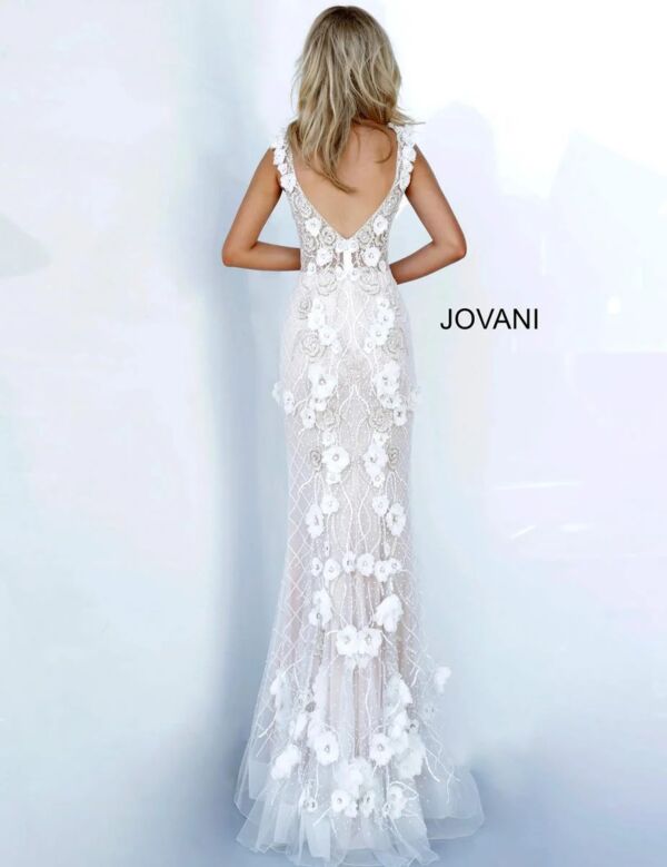 Jovani 02773 Ivory Evening Dress