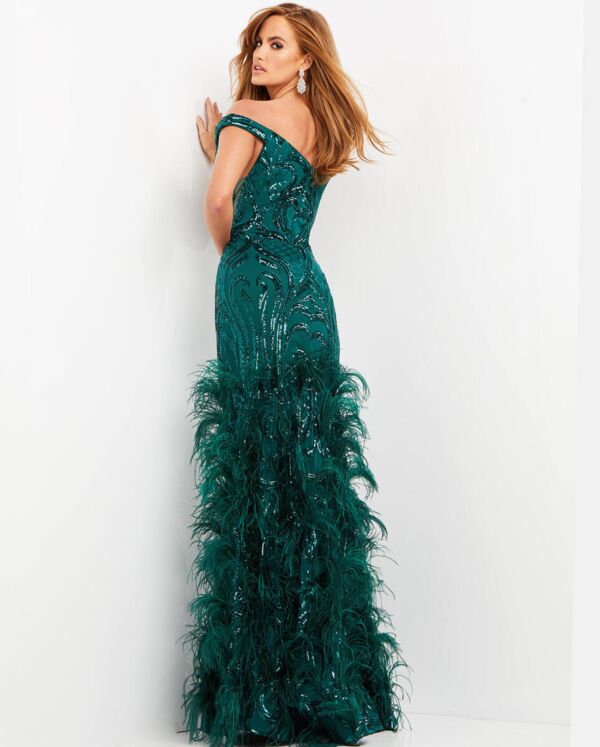 Jovani 05660 Green Evening Dress