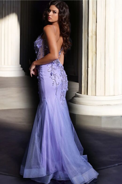 Jovani 05839 Periwinkle Dress