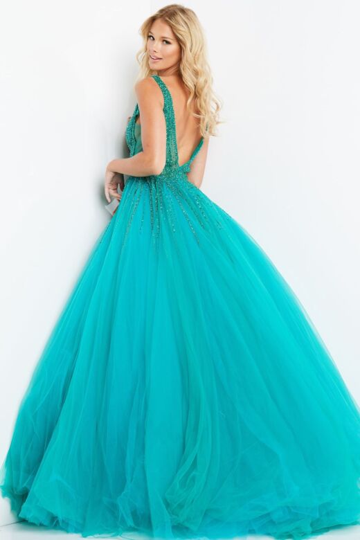 Jovani 08638 Emerald Dress