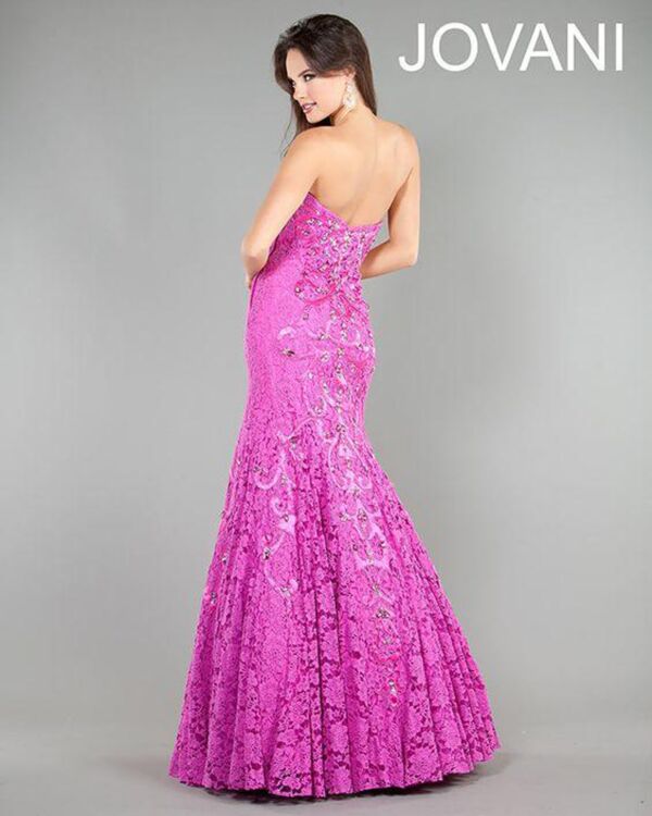 Jovani 1261 Fuchsia Prom Dress