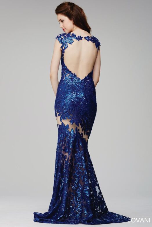 Jovani 21226 Royal Prom Dress
