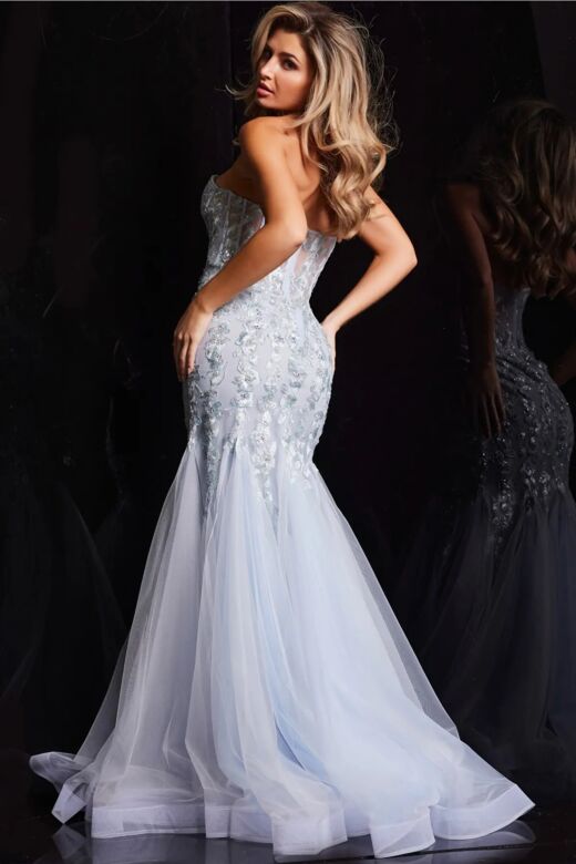 Jovani 22924 Light Blue Dress