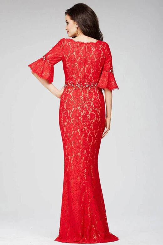 Jovani 28754 Red Evening Dress