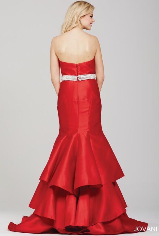 Jovani 31206 Red Prom Dress