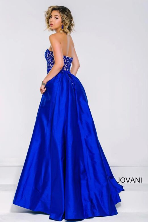 Jovani 35052 Royal-Nude Prom Dress