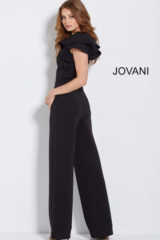 Jovani 57239 Black Prom Jumpsuit