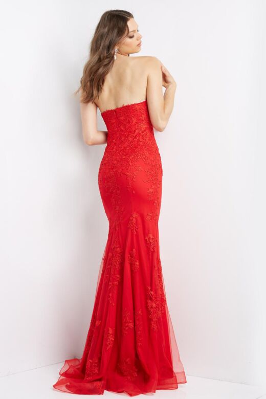 Jovani JVN3097 Red Prom Dress