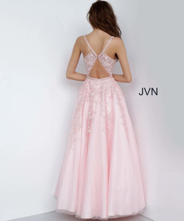 Jovani JVN3388 Light Pink Prom Dress