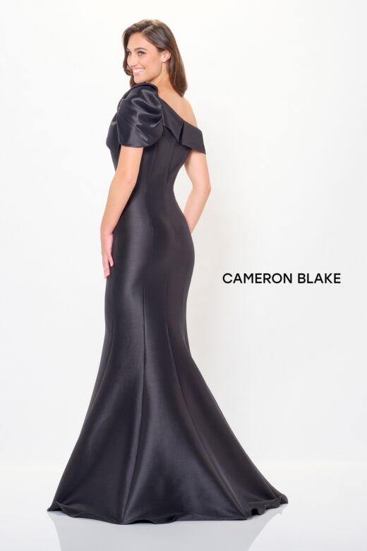Cameron Blake CB3243 Detachable Sleeve Trumpet Dress