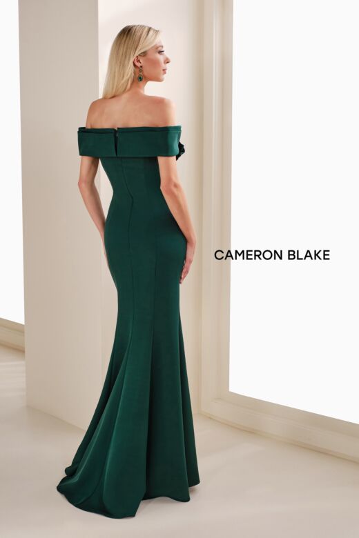 Cameron Blake CB905 Mermaid Off-The-Shoulder Dress