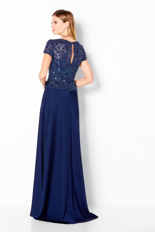 Cameron Blake 220650 Beaded Bodice Dress