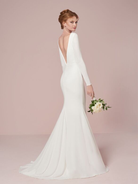 Christina Wu 22964 Long Sleeve Destination Wedding Gown