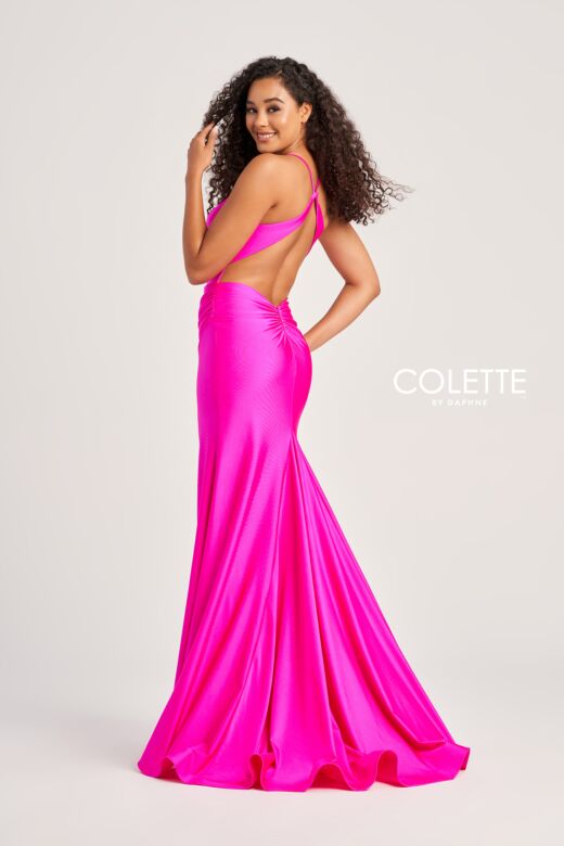 Colette CL5204 Cross Back Corset Bodice Dress