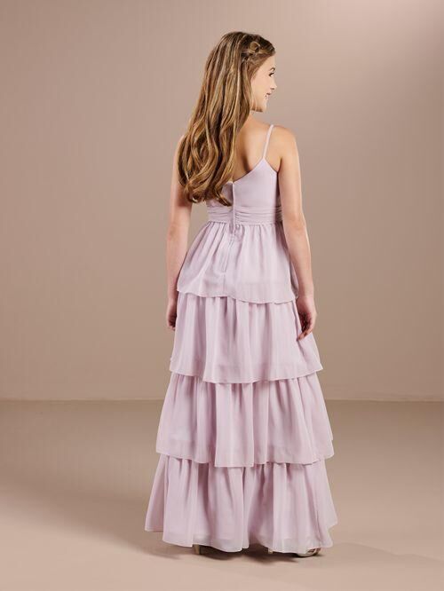 Christina Wu 32188 Layered Skirt Two-Strap Junior Bridesmaid Dress