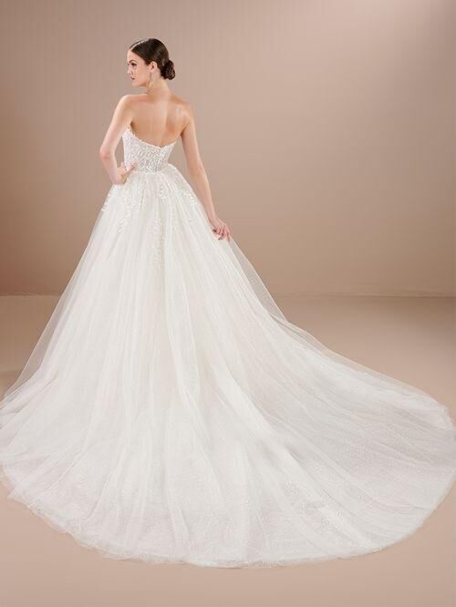 Christina Wu 15879 Sweetheart Neck Organza Wedding Gown
