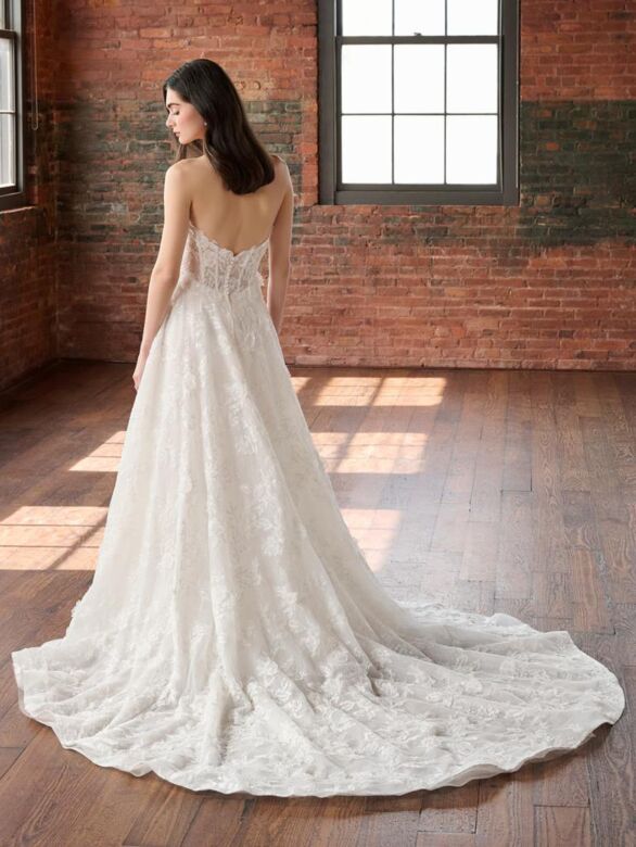 Christina Wu 15921 A-Line Lace Strapless Corset Bodice Bridal Gown