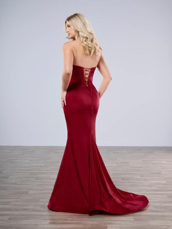 Christina Wu 48101 Corset Top Sweetheart Neck Dress