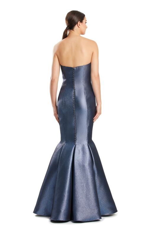 Alexander by Daymor 1879 Detachable Sleeve Crumbcatcher Neck Dress