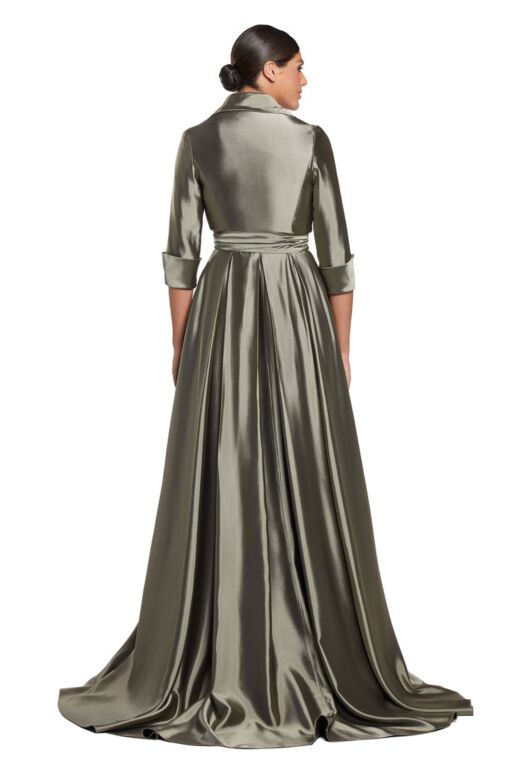Alexander by Daymor 2067 Collar Neck Front Button Dress