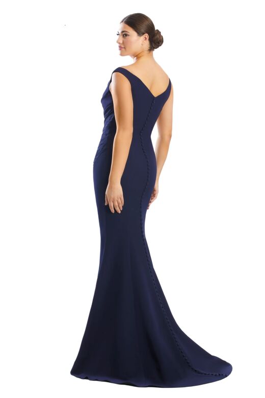 Alexander by Daymor 1757 Pleated Bodice Embellished Dress